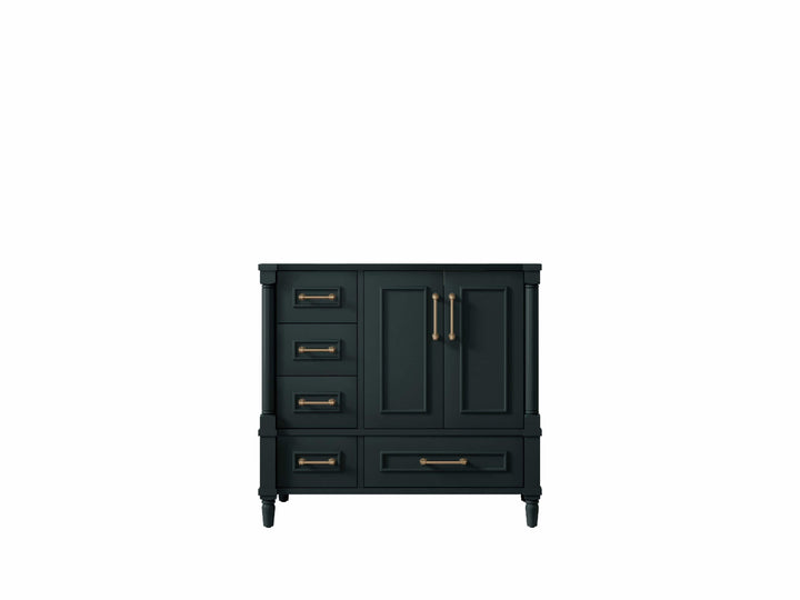 Aberdeen 36 in. W x 22 in. D Right Offset Sink Bathroom Vanity - photo 6