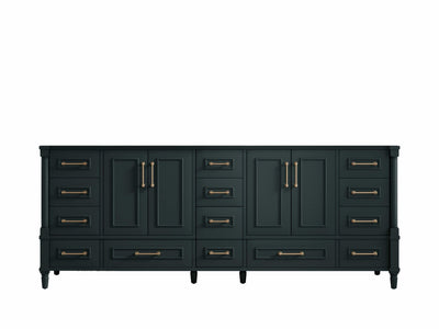 Aberdeen 84 in. W x 22 in. D Double Sink Bathroom Vanity