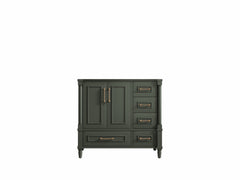 Aberdeen 36 in. W x 22 in. D Left Offset Sink Bathroom Vanity - photo 6