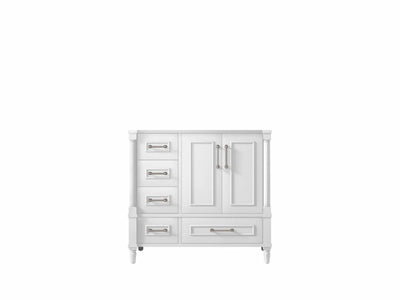 Aberdeen 36 in. W x 22 in. D Right Offset Sink Bathroom Vanity