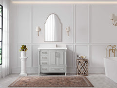 Aberdeen 36 in. W x 22 in. D Right Offset Sink Bathroom Vanity - photo 4