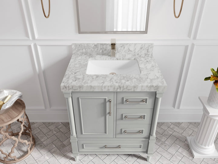 Aberdeen 30 in. W x 22 in. D Single Sink Bathroom Vanity - photo 19