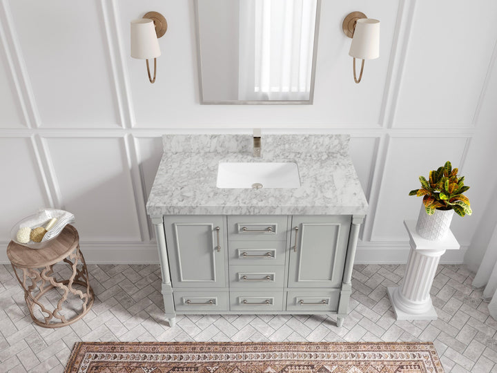Aberdeen 42 in. W x 22 in. D Single Sink Bathroom Vanity - photo 19