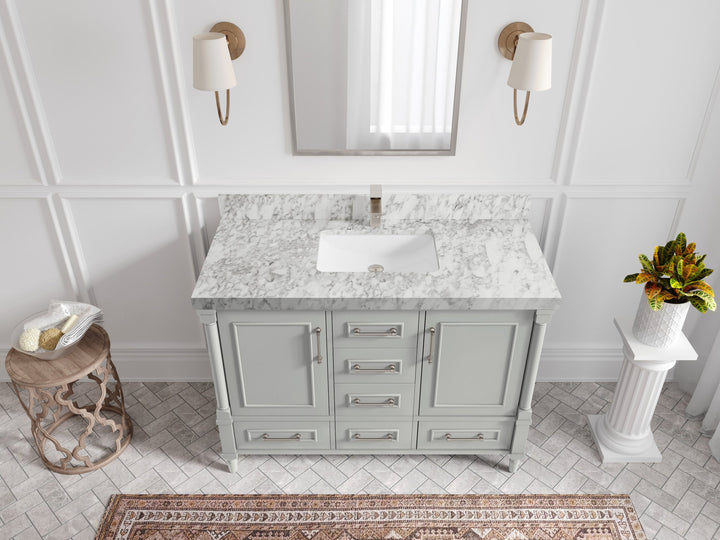 Aberdeen 48 in. W x 22 in. D Single Sink Bathroom Vanity - photo 18