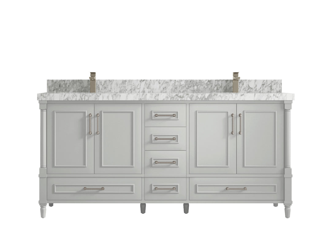 Aberdeen 72 in. W x 22 in. D Double Sink Bathroom Vanity