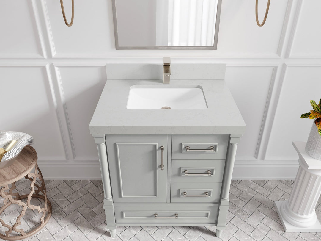 Aberdeen 30 in. W x 22 in. D Single Sink Bathroom Vanity