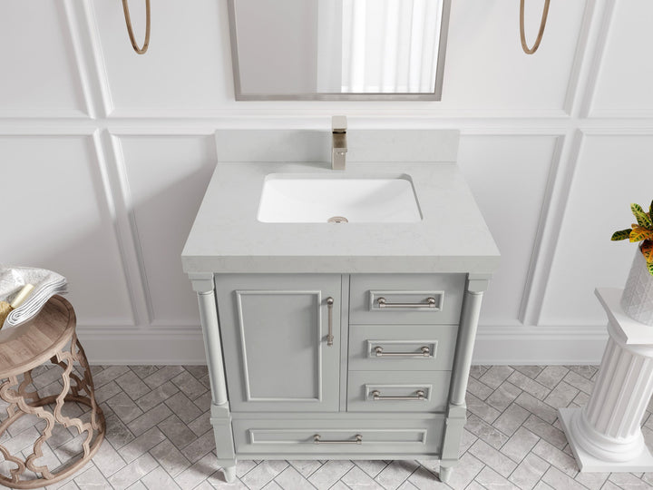 Aberdeen 30 in. W x 22 in. D Single Sink Bathroom Vanity - photo 21