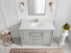 Aberdeen 48 in. W x 22 in. D Single Sink Bathroom Vanity - photo 20