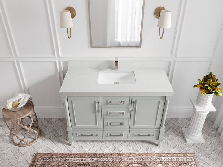 Aberdeen 48 in. W x 22 in. D Single Sink Bathroom Vanity - photo 20