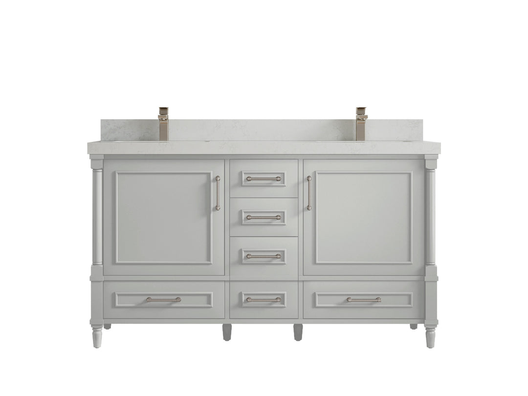 Aberdeen 60 in. W x 22 in. D Double Sink Bathroom Vanity