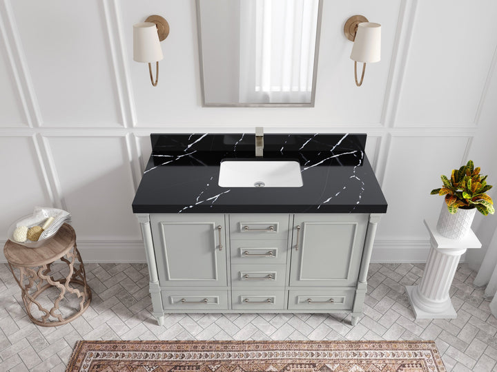 Aberdeen 48 in. W x 22 in. D Single Sink Bathroom Vanity - photo 8