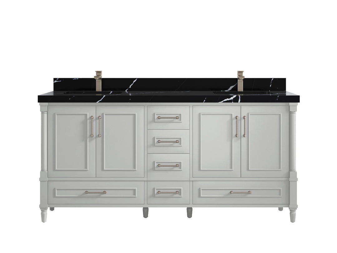 Aberdeen 72 in. W x 22 in. D Double Sink Bathroom Vanity