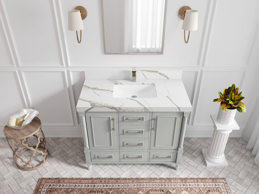 Aberdeen 42 in. W x 22 in. D Single Sink Bathroom Vanity