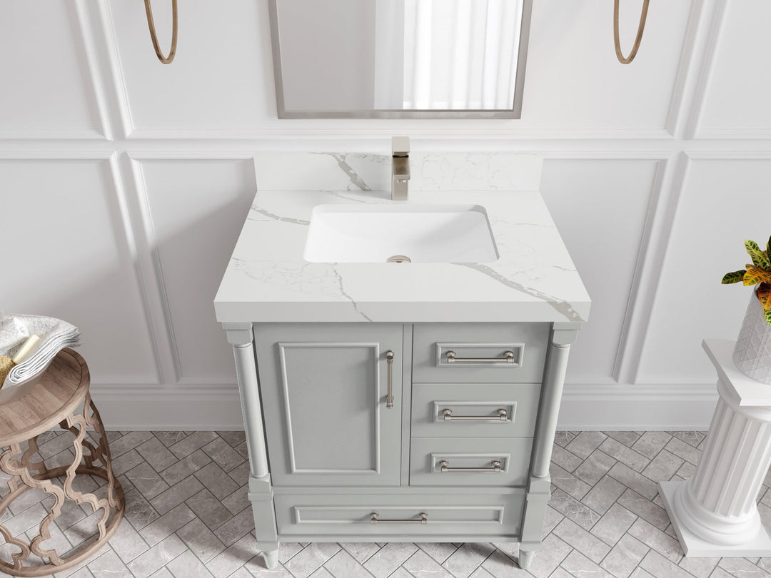 Aberdeen 30 in. W x 22 in. D Single Sink Bathroom Vanity