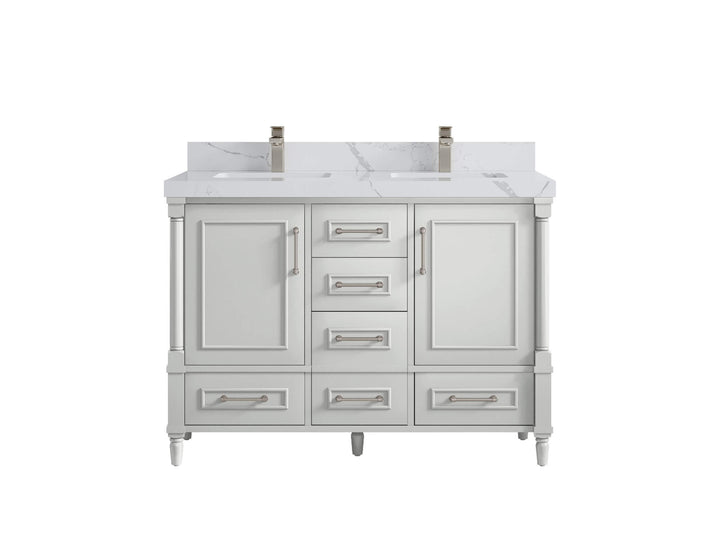Aberdeen 48 in. W x 22 in. D Double Sink Bathroom Vanity - photo 8