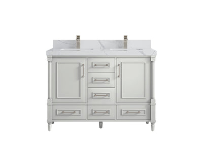 Aberdeen 48 in. W x 22 in. D Double Sink Bathroom Vanity