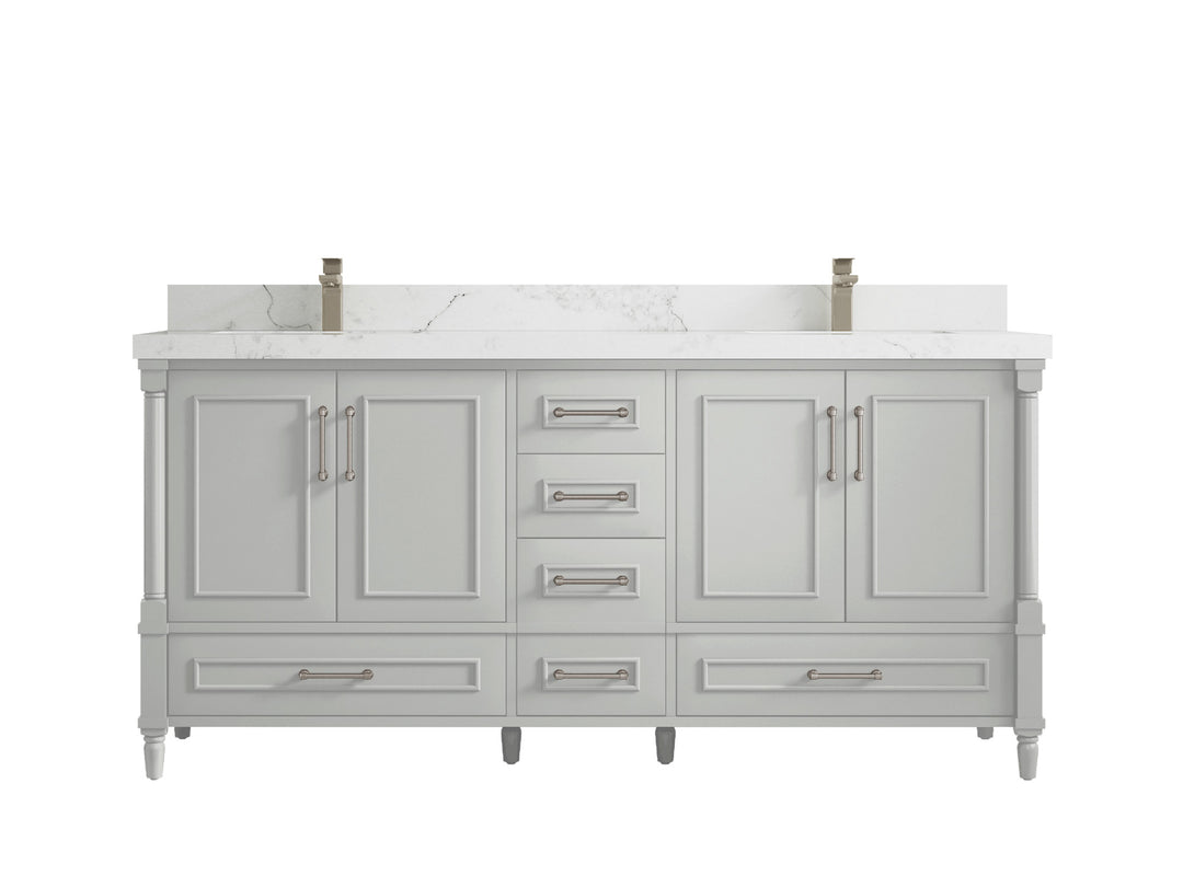 Aberdeen 72 in. W x 22 in. D Double Sink Bathroom Vanity