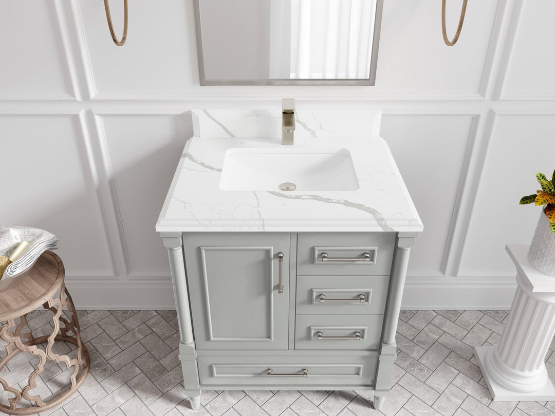 Aberdeen 30 in. W x 22 in. D Single Sink Bathroom Vanity