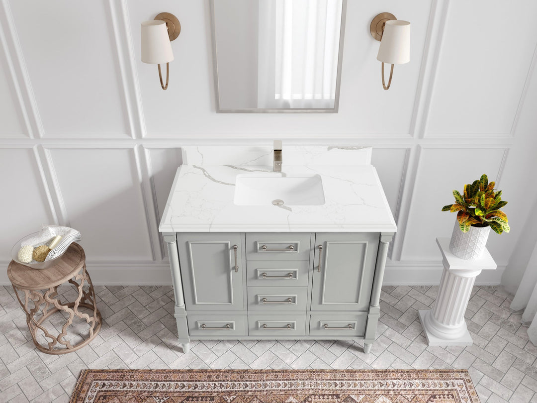 Aberdeen 42 in. W x 22 in. D Single Sink Bathroom Vanity