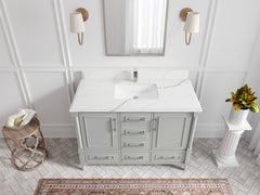 Aberdeen 48 in. W x 22 in. D Single Sink Bathroom Vanity - photo 22