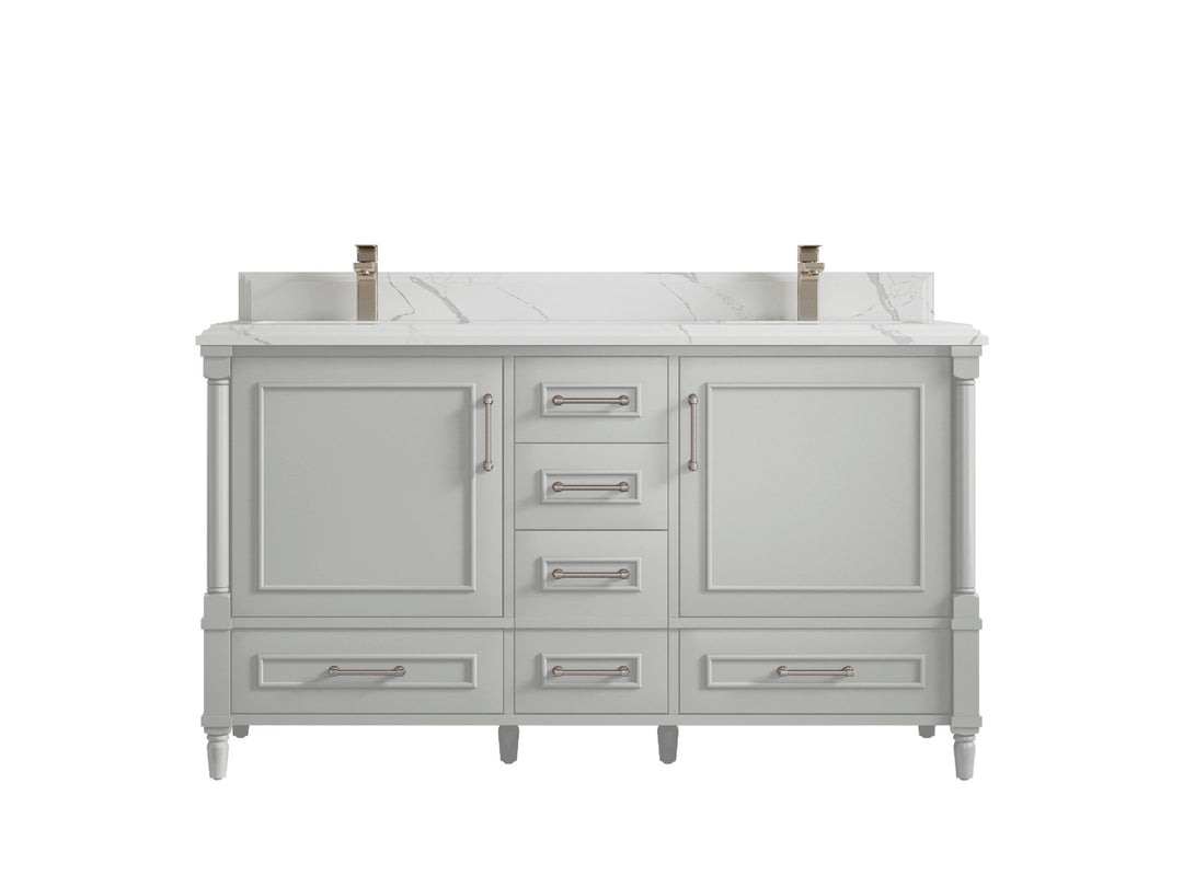 Aberdeen 60 in. W x 22 in. D Double Sink Bathroom Vanity