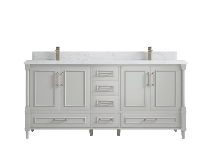 Aberdeen 72 in. W x 22 in. D Double Sink Bathroom Vanity - photo 25