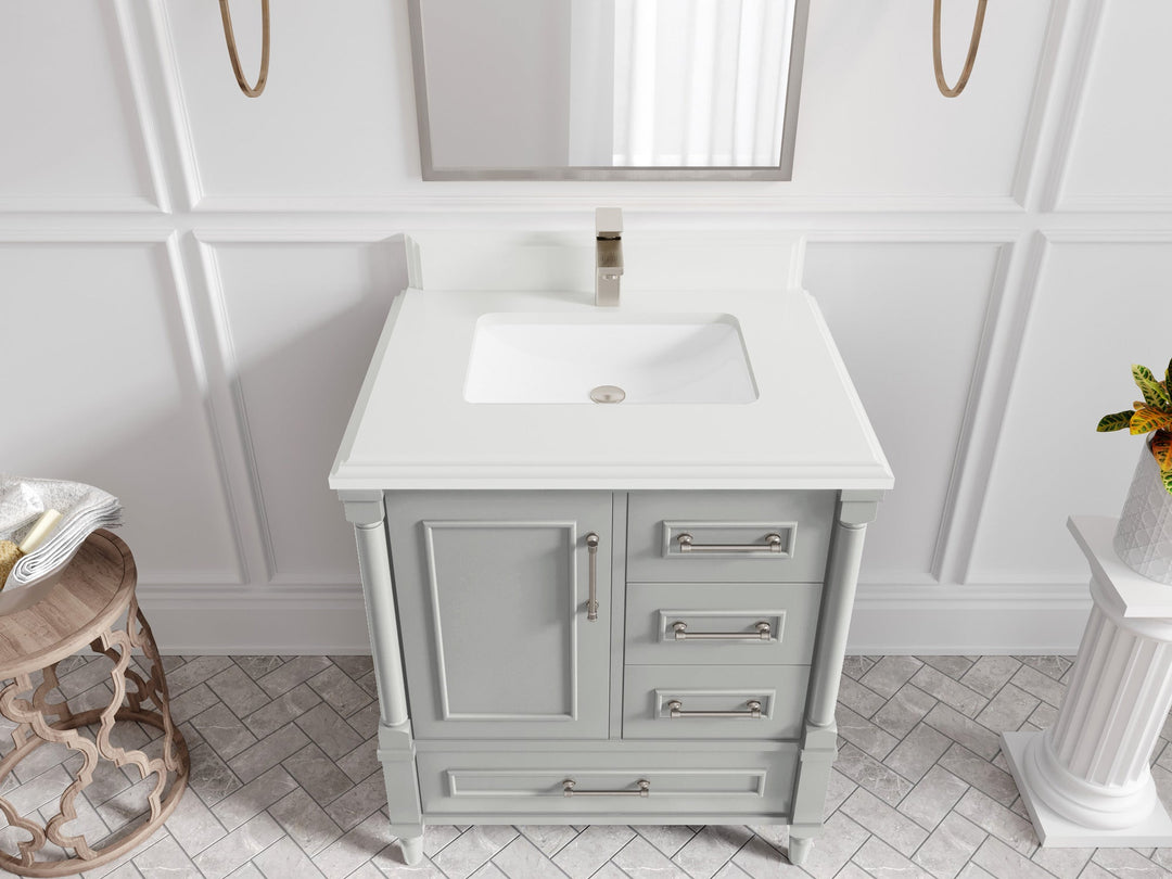 Aberdeen 30 in. W x 22 in. D Single Sink Bathroom Vanity