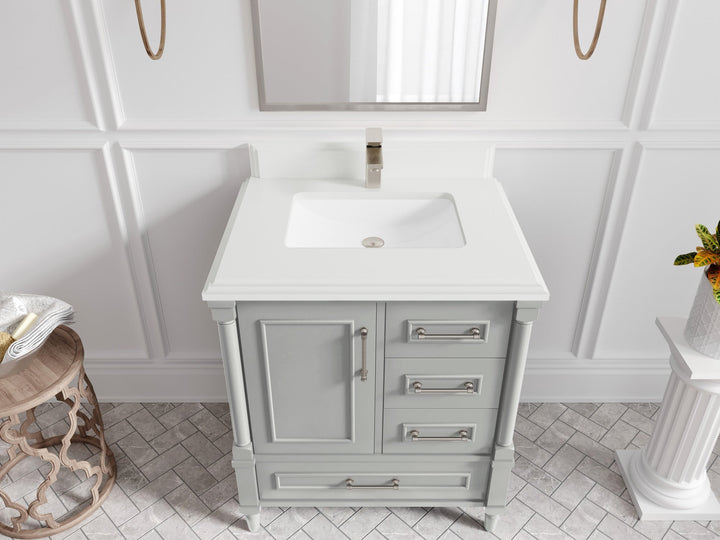 Aberdeen 30 in. W x 22 in. D Single Sink Bathroom Vanity - photo 27