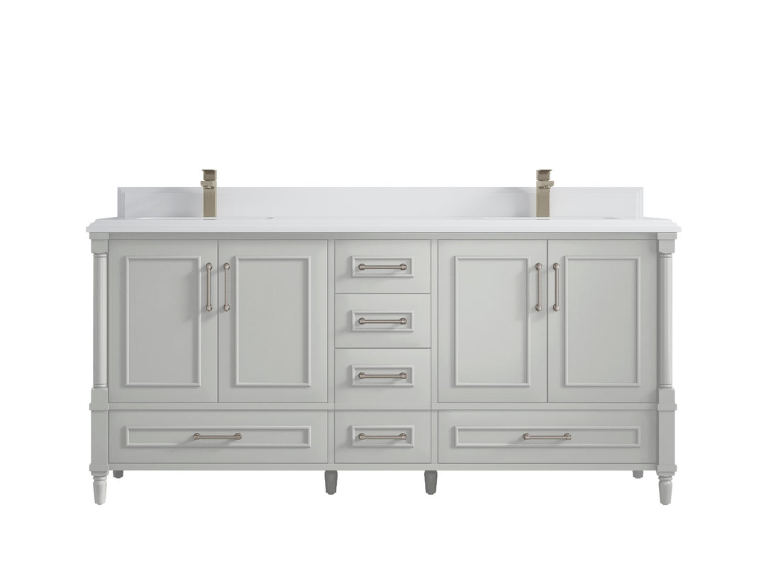 Aberdeen 72 in. W x 22 in. D Double Sink Bathroom Vanity