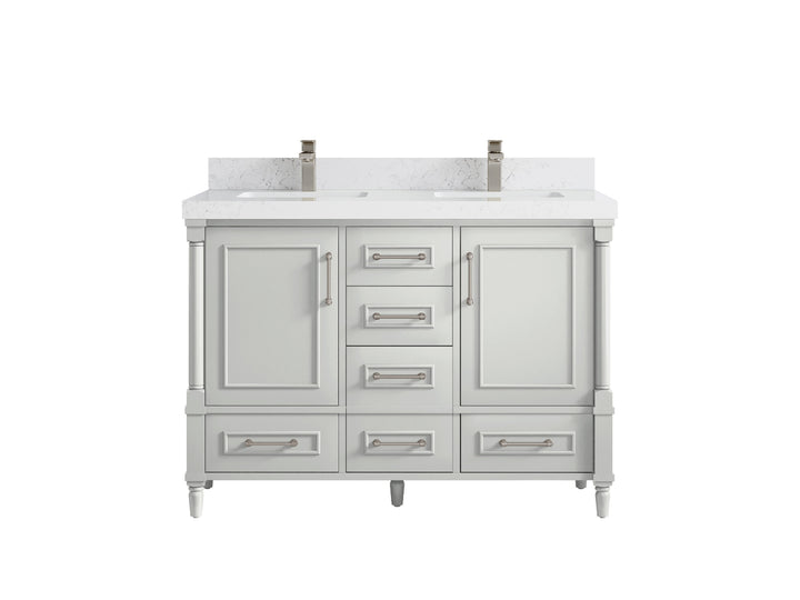 Aberdeen 48 in. W x 22 in. D Double Sink Bathroom Vanity - photo 14
