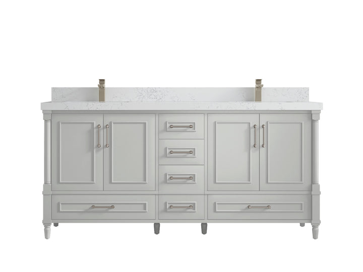 Aberdeen 72 in. W x 22 in. D Double Sink Bathroom Vanity - photo 29