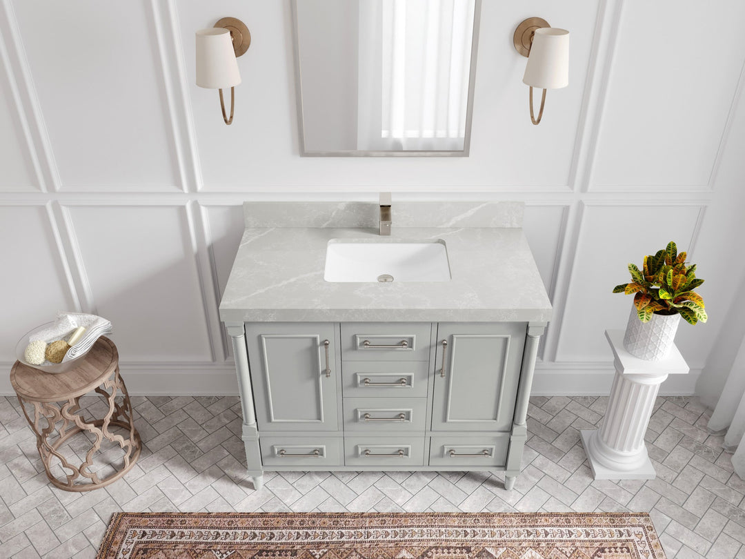Aberdeen 42 in. W x 22 in. D Single Sink Bathroom Vanity
