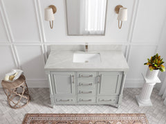 Aberdeen 48 in. W x 22 in. D Single Sink Bathroom Vanity - photo 30