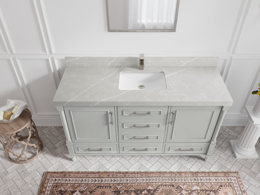Aberdeen 60 in. W x 22 in. D Single Sink Bathroom Vanity