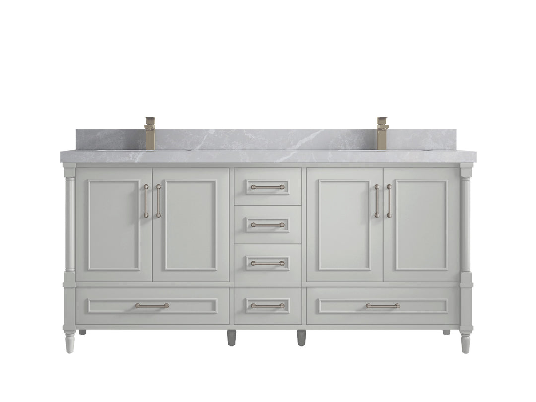 Aberdeen 72 in. W x 22 in. D Double Sink Bathroom Vanity