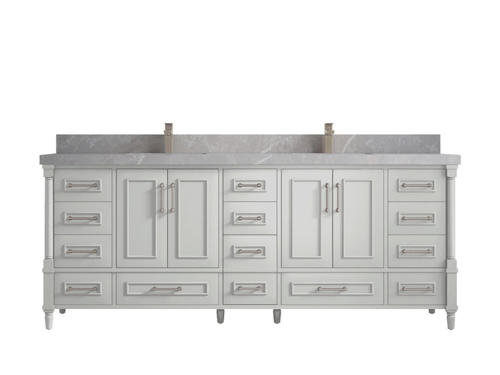 Aberdeen 84 in. W x 22 in. D Double Sink Bathroom Vanity - photo 30