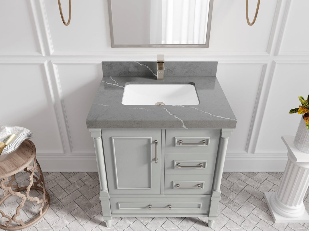 Aberdeen 30 in. W x 22 in. D Single Sink Bathroom Vanity