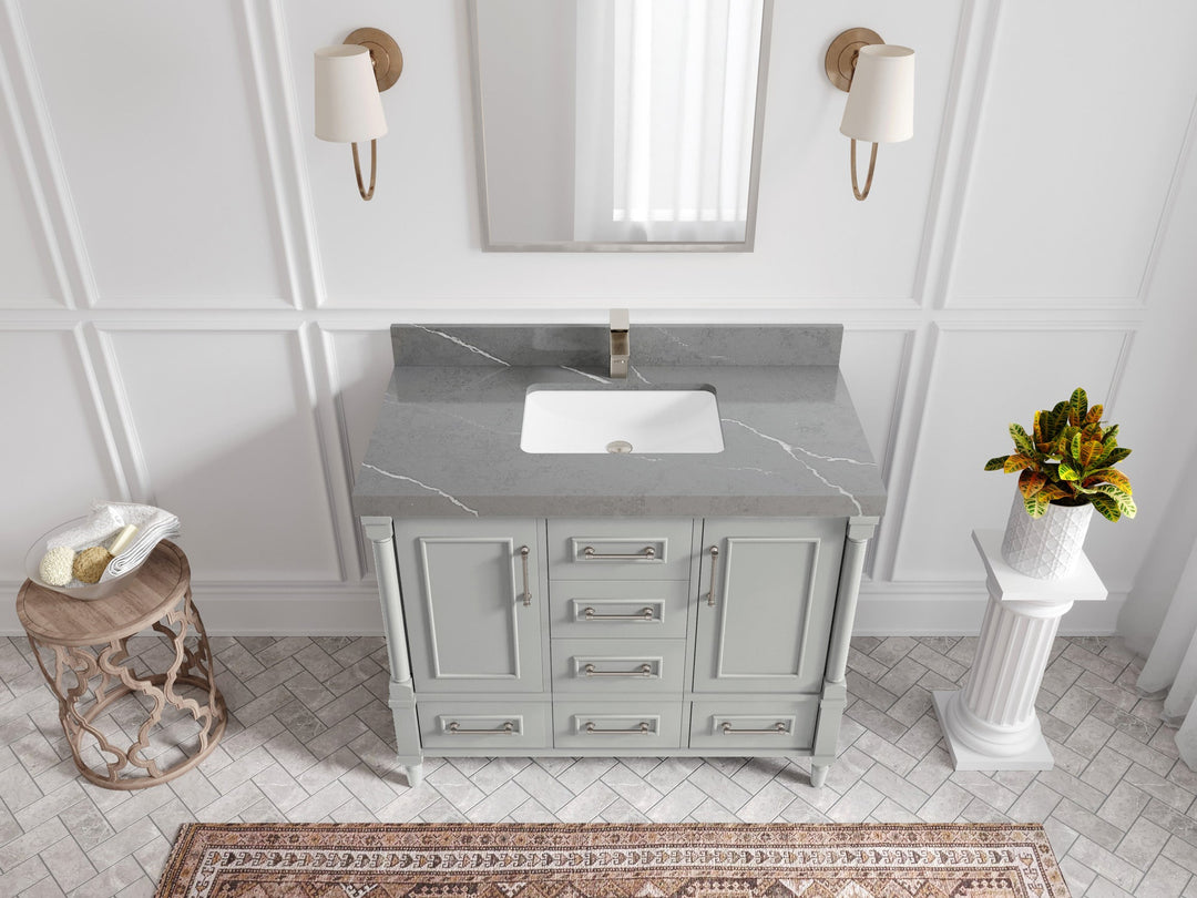 Aberdeen 42 in. W x 22 in. D Single Sink Bathroom Vanity