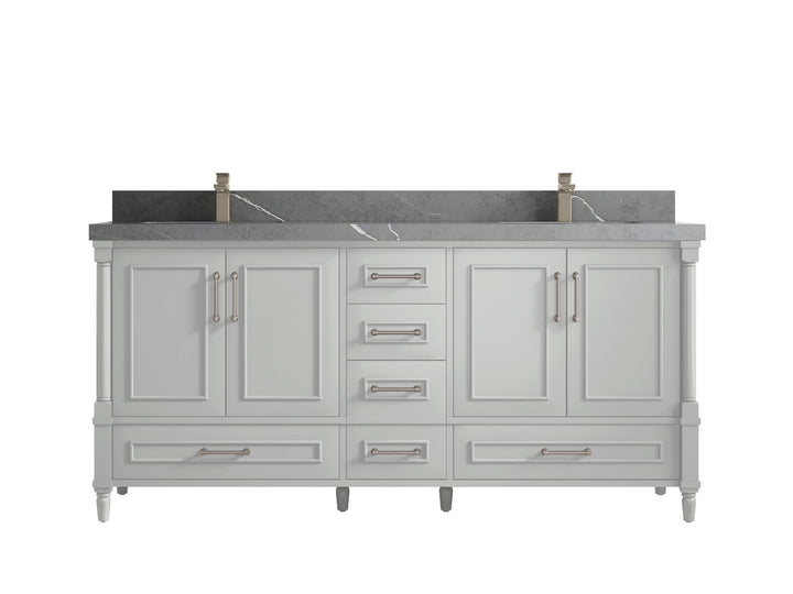 Aberdeen 72 in. W x 22 in. D Double Sink Bathroom Vanity - photo 33