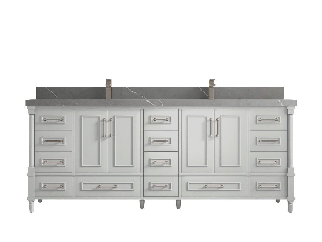 Aberdeen 84 in. W x 22 in. D Double Sink Bathroom Vanity