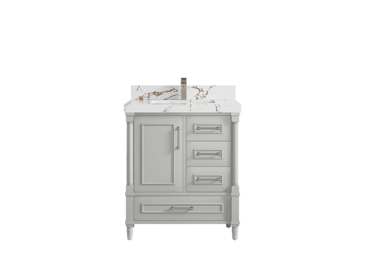 Aberdeen 30 in. W x 22 in. D Single Sink Bathroom Vanity - photo 36