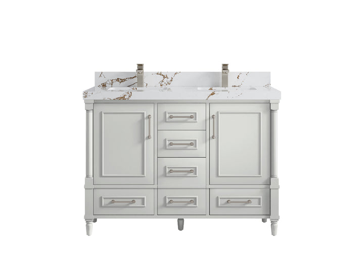 Aberdeen 48 in. W x 22 in. D Double Sink Bathroom Vanity - photo 16