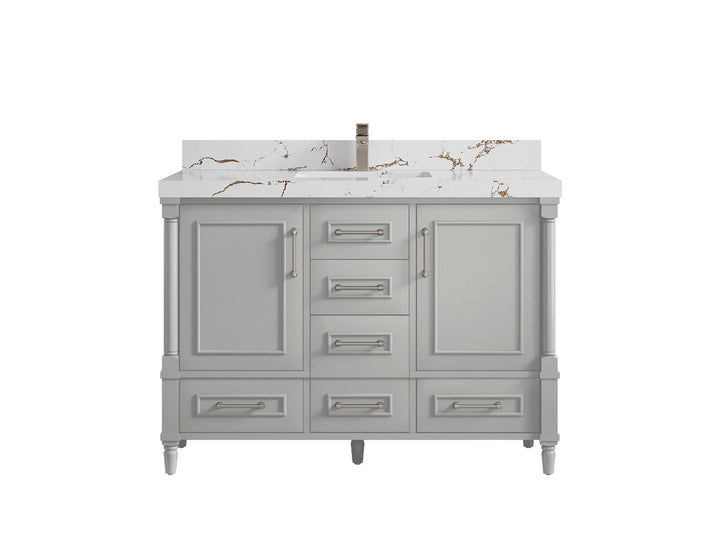Aberdeen 48 in. W x 22 in. D Single Sink Bathroom Vanity - photo 35