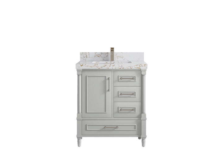 Aberdeen 30 in. W x 22 in. D Single Sink Bathroom Vanity - photo 38