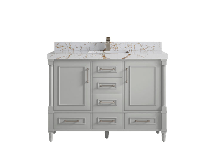 Aberdeen 48 in. W x 22 in. D Single Sink Bathroom Vanity - photo 37