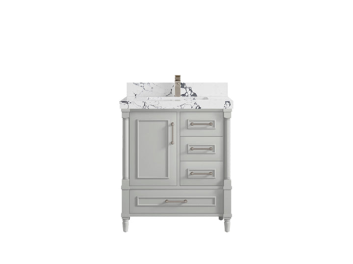 Aberdeen 30 in. W x 22 in. D Single Sink Bathroom Vanity - photo 40