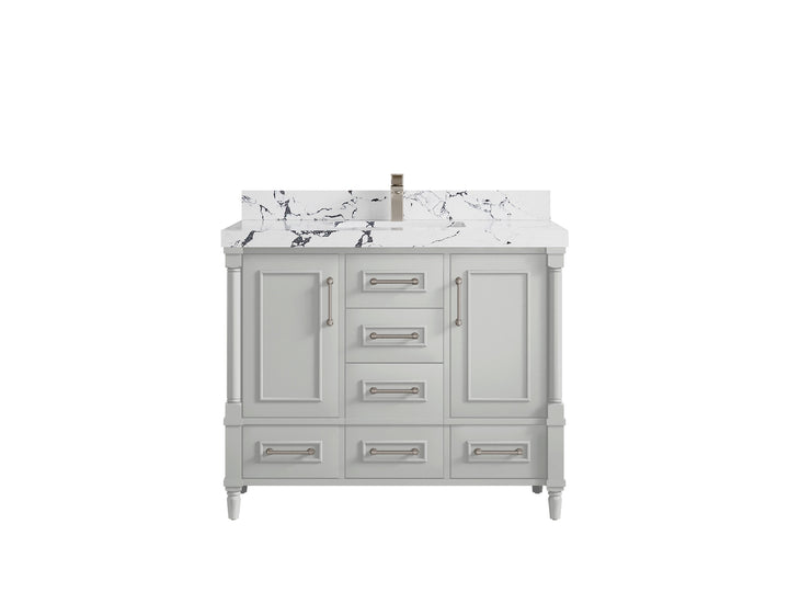 Aberdeen 42 in. W x 22 in. D Single Sink Bathroom Vanity - photo 38