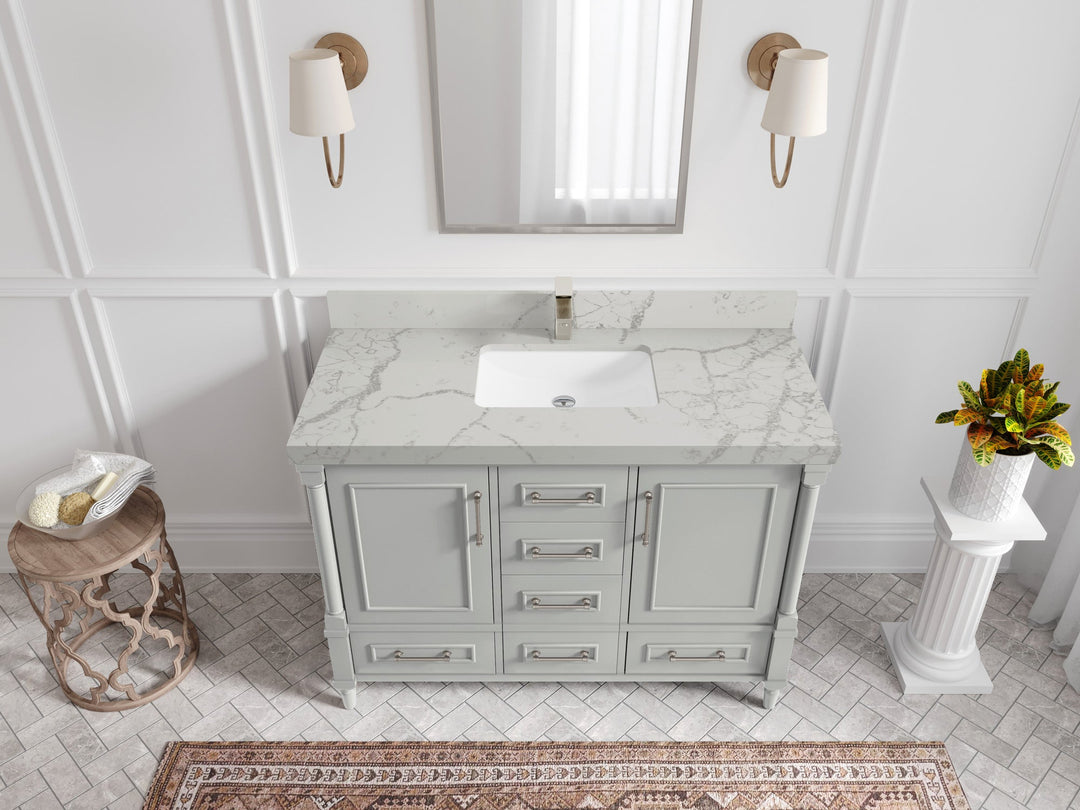 Aberdeen 48 in. W x 22 in. D Single Sink Bathroom Vanity