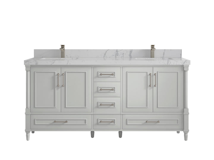 Aberdeen 72 in. W x 22 in. D Double Sink Bathroom Vanity - photo 41