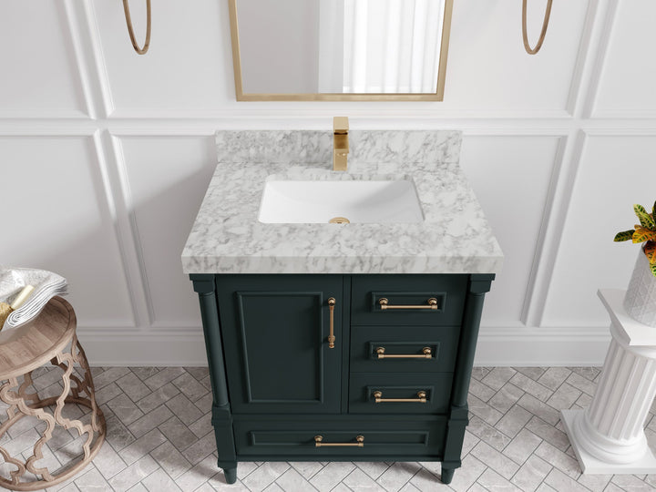 Aberdeen 30 in. W x 22 in. D Single Sink Bathroom Vanity - photo 25